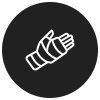 Bandaged Hand Icon | Trauma Equipment and Supplies Panakeia Medical Products Distributor