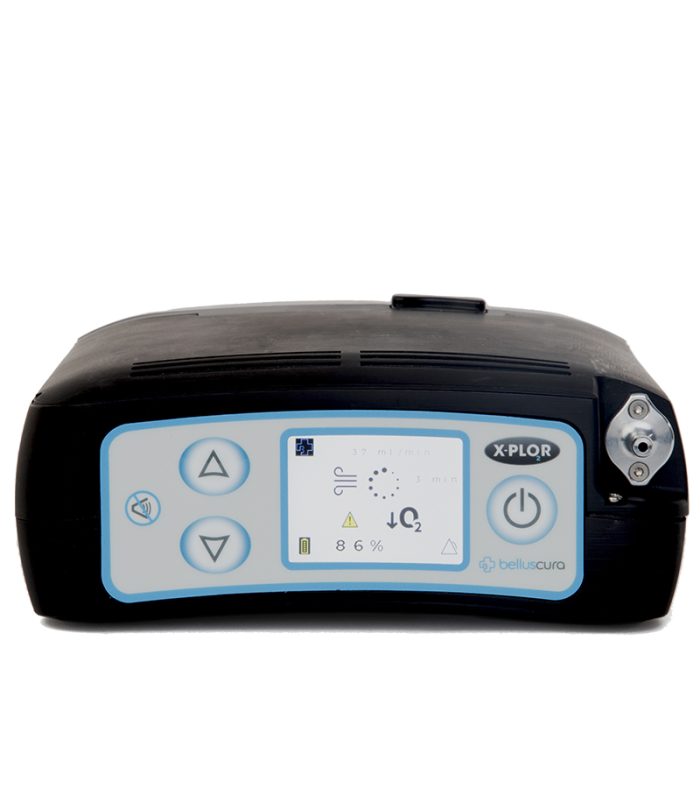 Belluscura X-PLOR® Portable Oxygen Concentrator | Panel | Portable | Panakeia Oxygen Equipment