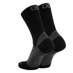 OS1st FS4 Plantar Fasciitis Crew Black | Panakeia Pain Management